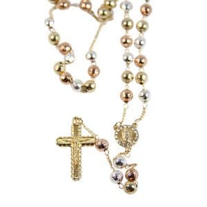 Three colors 2 Necklace Rosary