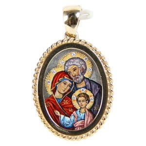 The Holy family of Nazareth 2 Miniature